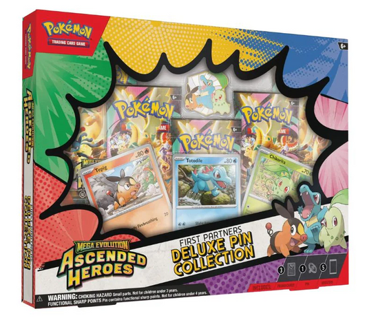 Ascended Heroes First Partners Deluxe Pin Collection